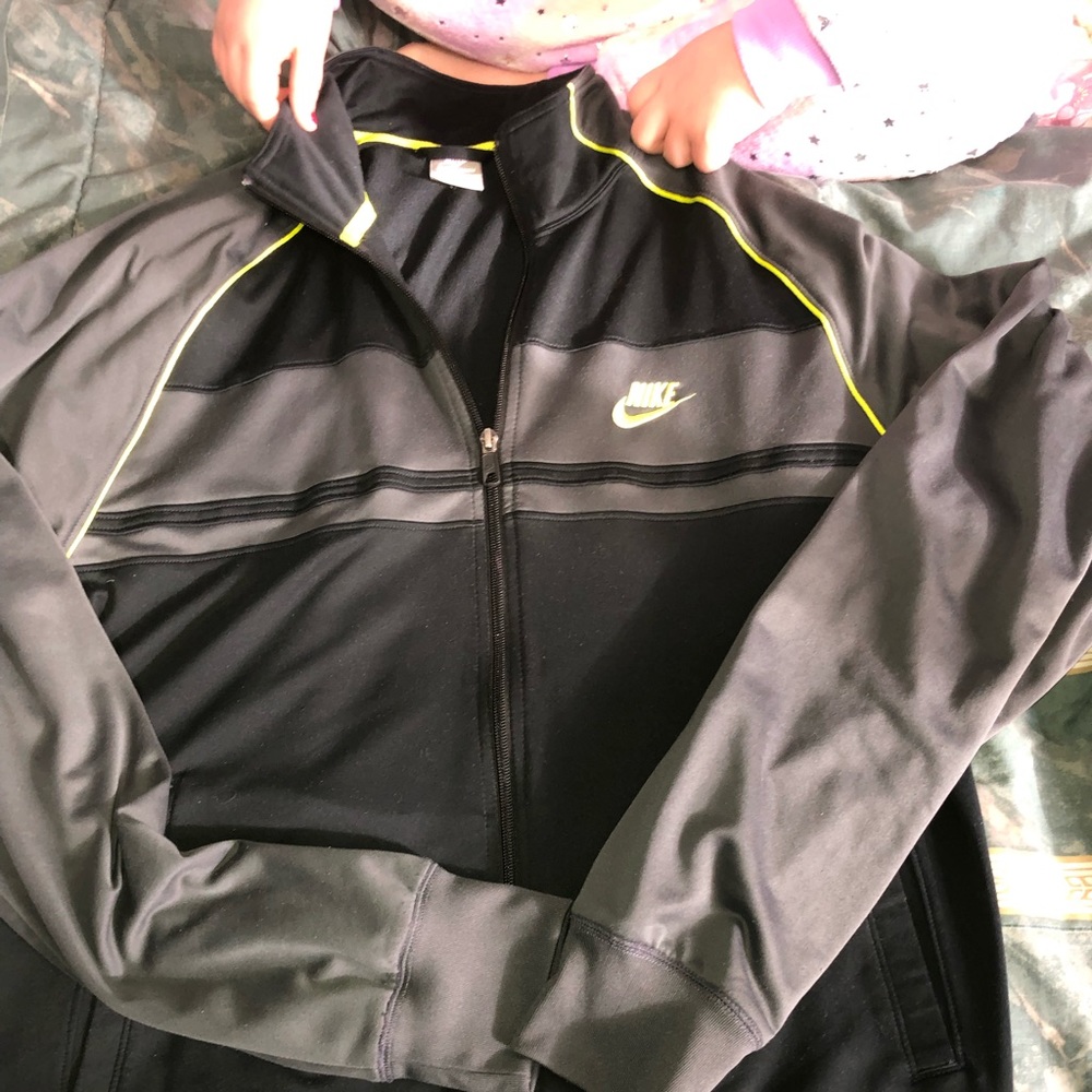 Nike zip up sweater